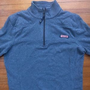Girl’s Vineyard Vines half-zip pullover